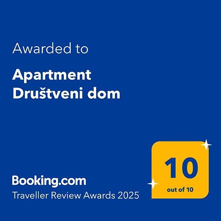 Apartment Drustveni Dom Sarajevo Luaran gambar