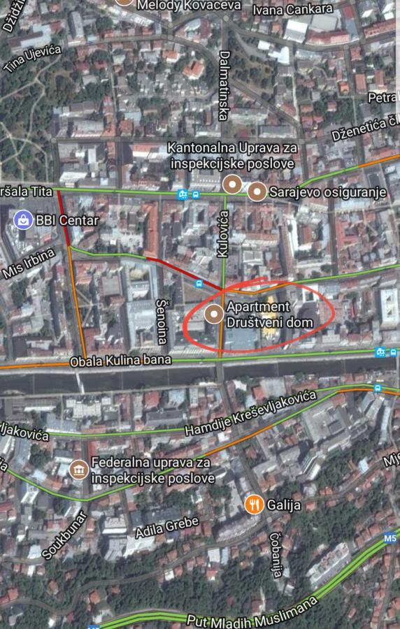 Apartment Drustveni Dom Sarajevo Luaran gambar